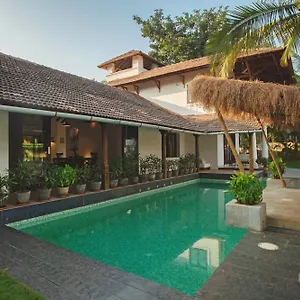 Salt By Hireavilla - 4br With Private Heated Pool In Siolim, North Goa Villa