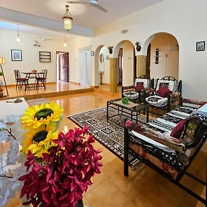 Sol Casa De Goa 280m 2bhk Independent Pet-work Friendly Open Yard Bbq Holiday home *
