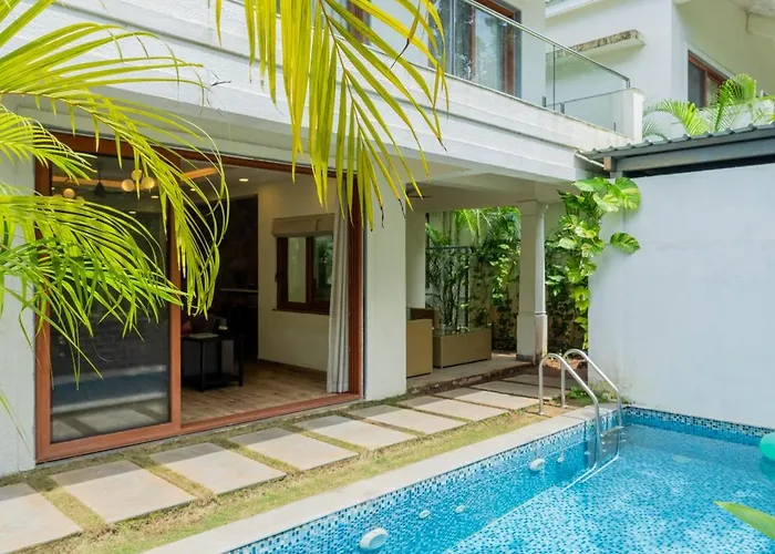 Elivaas 3 Bhk Pvt Pool & Bar - Villa Valerie Oxel photo
