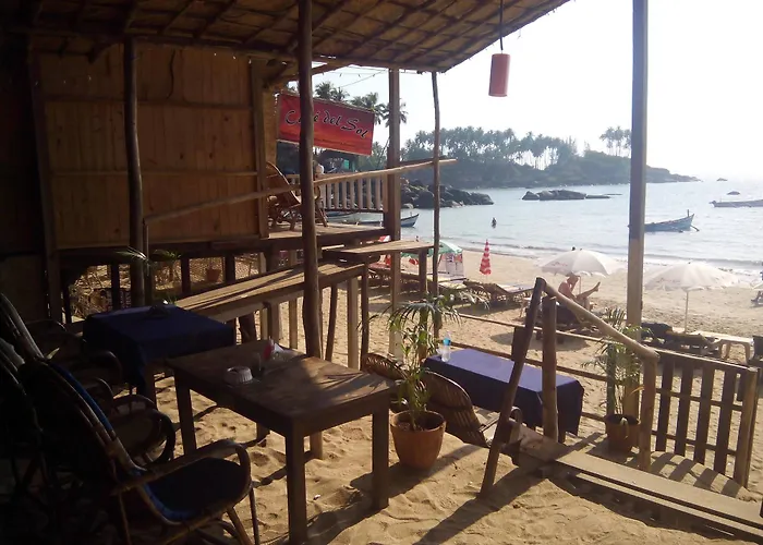Cafe Del Mar Beach Bungalows Hotel Palolem zdjęcie