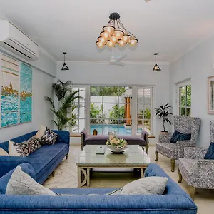 Villa Elivaas 5 Bhk With Pvt Pool & Gazebo - Bauhinia Anjuna
