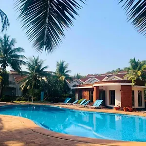 Serene Pool - 1 Bhk Near Baga # Free Wifi & Parking