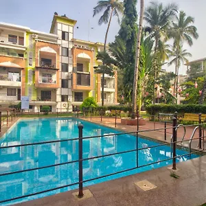 Apartment 1bhk Goa With Pool Candolim