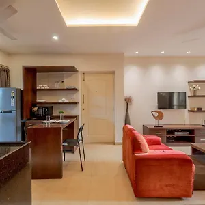 公寓 Luna - Serene 2bhk In Arpora