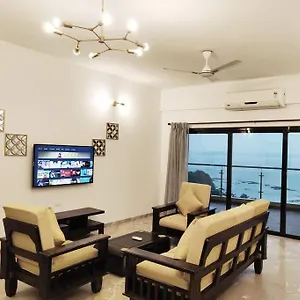 Lägenhet Stelliam's Chic 2 Bhk Sea View In Goa Panaji