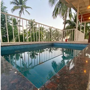 Apartment 'turtle Villa' 4 Bedroom Sea View House Turtle Goa