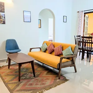 Lejlighed Casa With Pool-free Parking-wifi-powerback Up Candolim