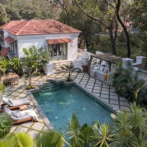 Mandarina, 4bhk Very Close To Morjim With Huge Private Pool, Kids Playground, Pool Table & Terrace Villa *