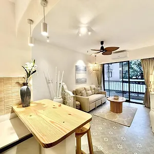 Apartment Chic Mediterranean Retreat In Candolim Sleeps 4 Calangute
