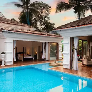 Willa Saffronstays Amancio, - Portugese-style Luxury Pool In North Goa